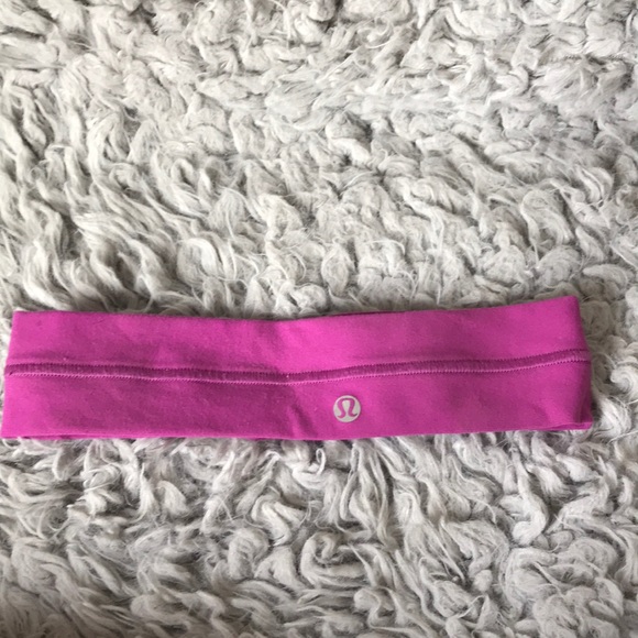 lululemon athletica Accessories - Lululemon magenta headband
